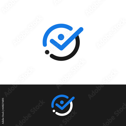 Human resource development logo vector