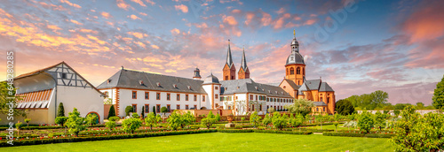 Fotografie Kloster Seligenstadt, Seligenstadt, Hessen, Deutschland