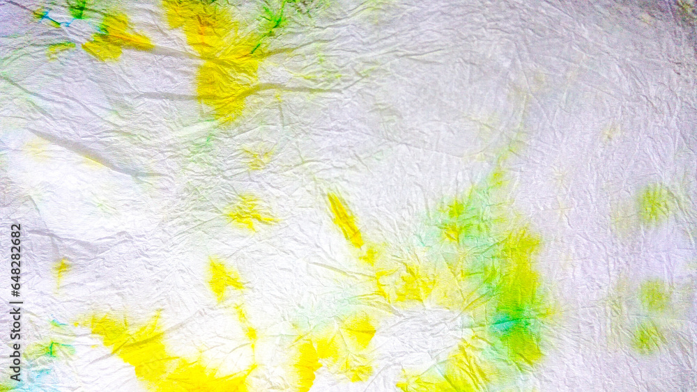 Obraz premium Ethnic Tie Dye. Modern Shibori Dirty Art Brush.