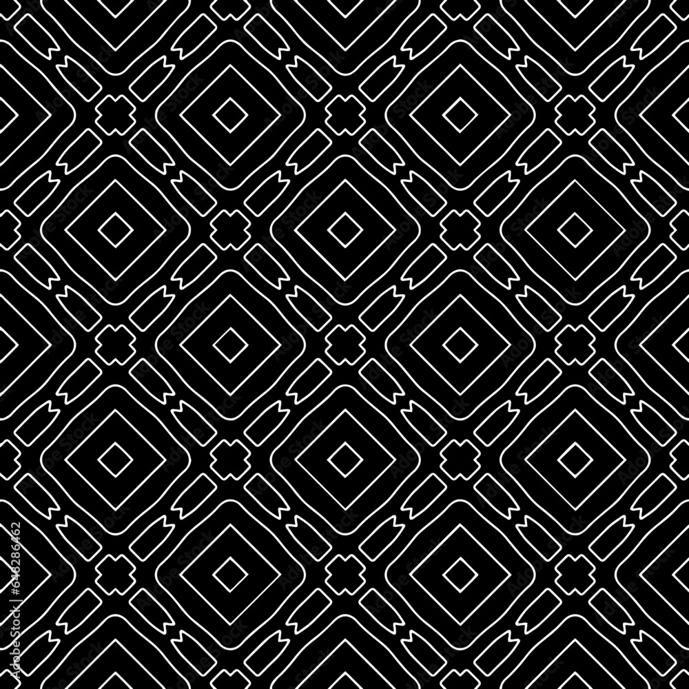 Black and white seamless pattern. Repeat pattern. Abstract background. Monochrome texture . Black and white seamless pattern. Repeat pattern. Abstract background. Monochrome texture .