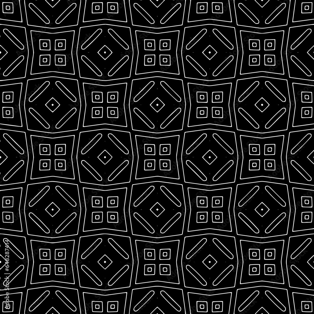 Black and white seamless pattern. Repeat pattern. Abstract background. Monochrome texture . Black and white seamless pattern. Repeat pattern. Abstract background. Monochrome texture .