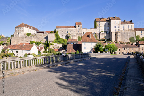 The village of Pesmes, Burgundy, France