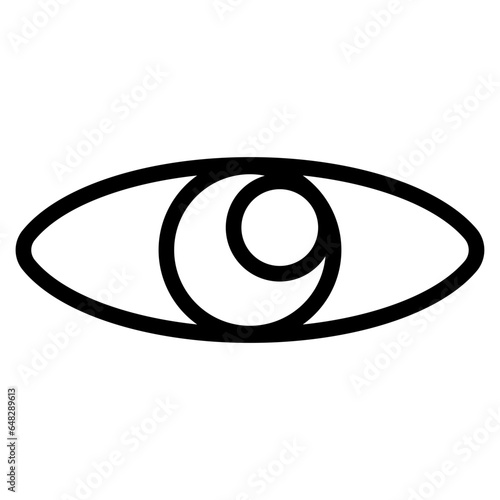 eye icon line