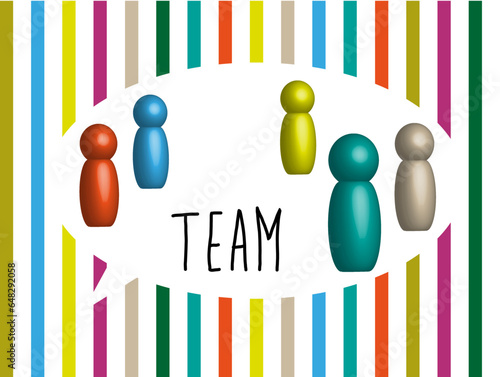 Team, Illustration
