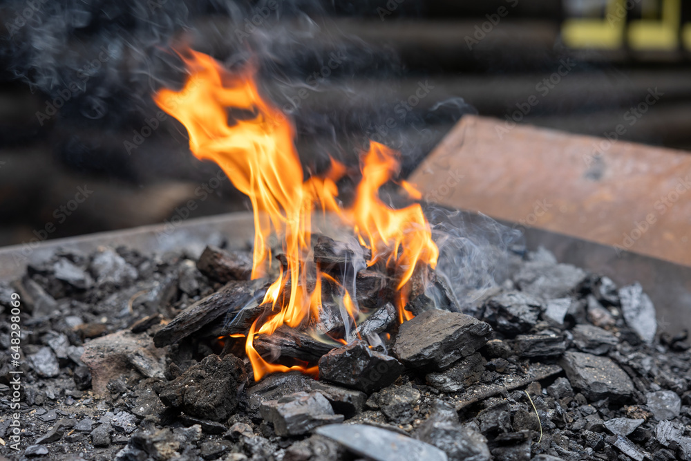 Blacksmith forge