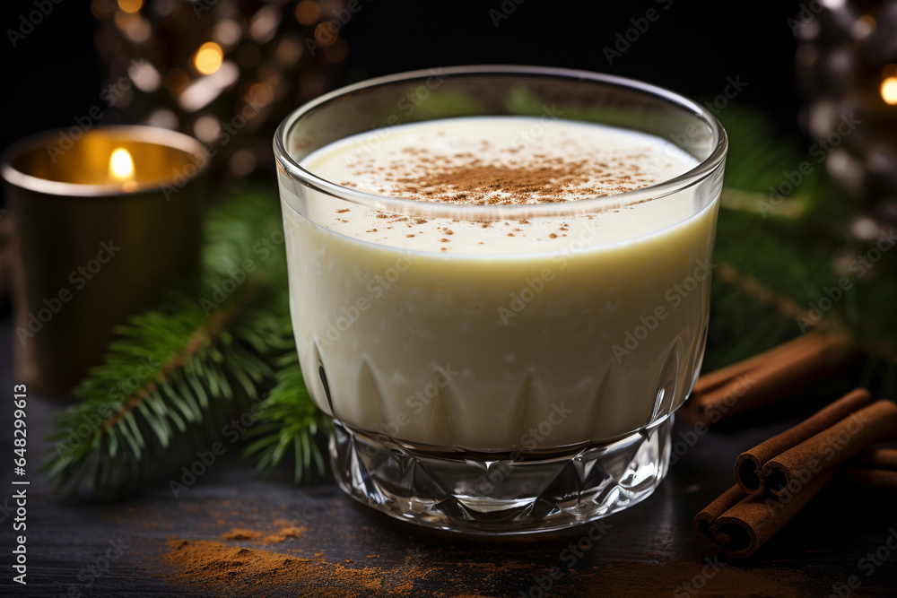 Creamy Coconut Eggnog With A Dash Of Rum Creamy Coconut Eggnog With A Dash Of Rum