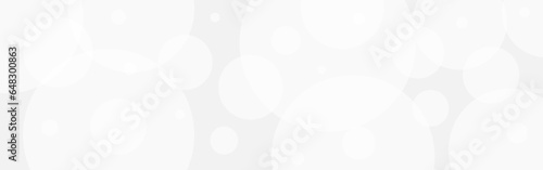 Geometric white gray with circles cover in trendy style. Template for beautiful background, textile and wallpaper.