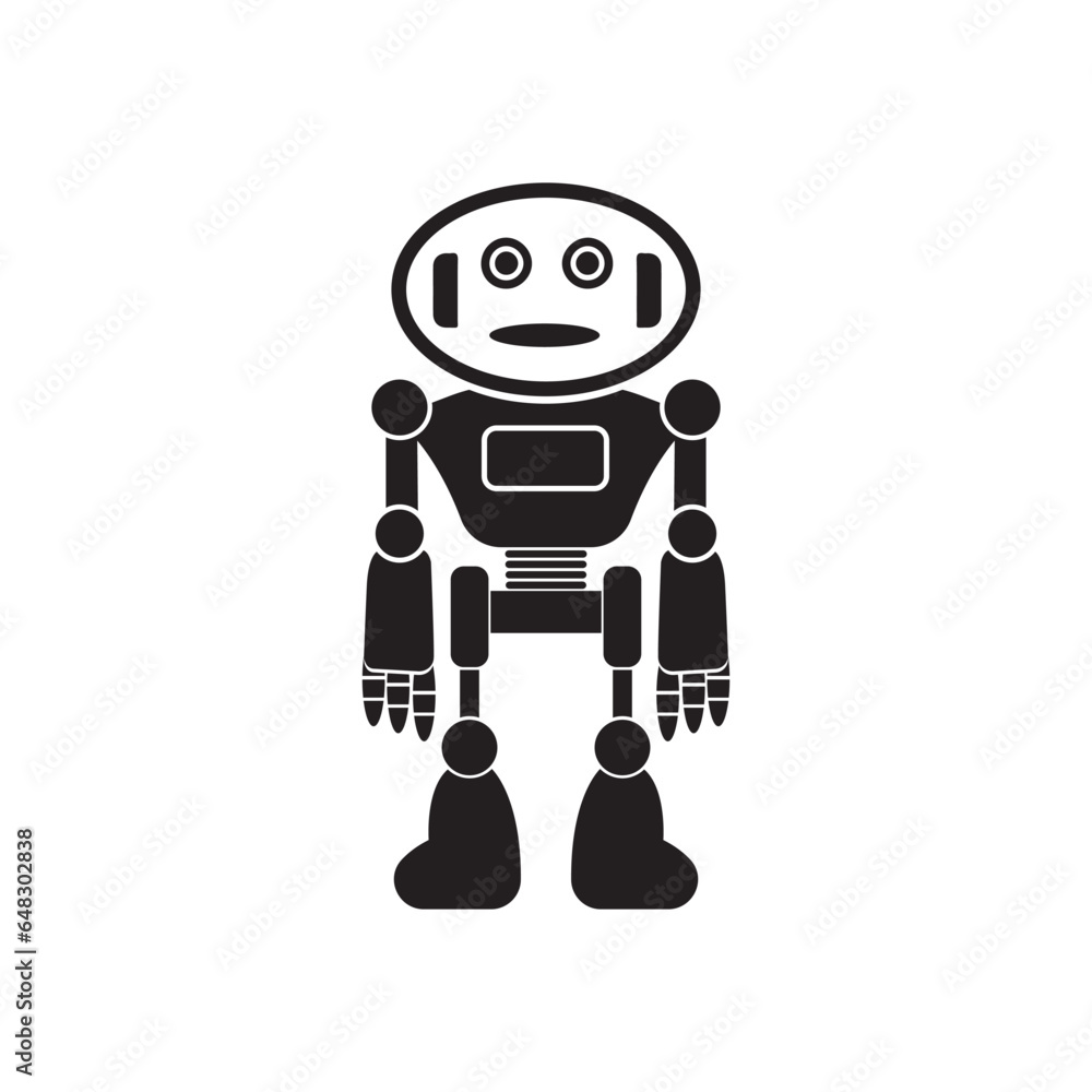 Assistants, robots, technology icon Assistants, robots, technology icon