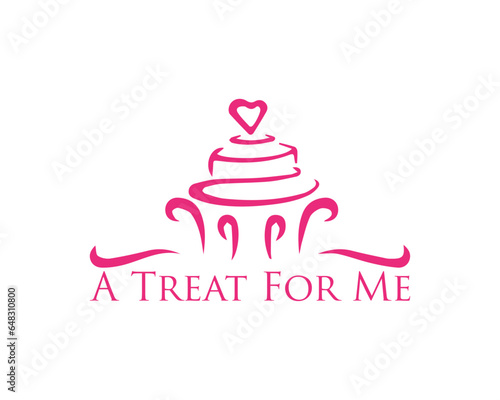 Cupcake bakery logo 