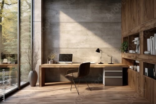 Office Elegance: Clean and Bright Environment 
