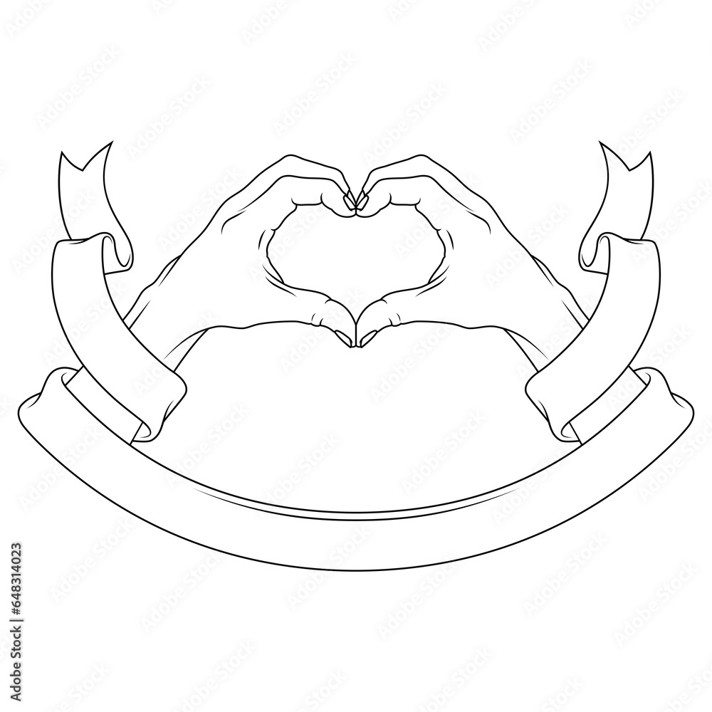hands forming a heart as a symbol of love
hands forming a heart as a symbol of love