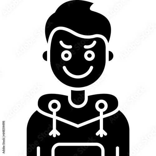 Envy Teenage Boy Icon