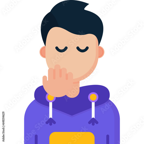 Blush Teenage Boy Icon