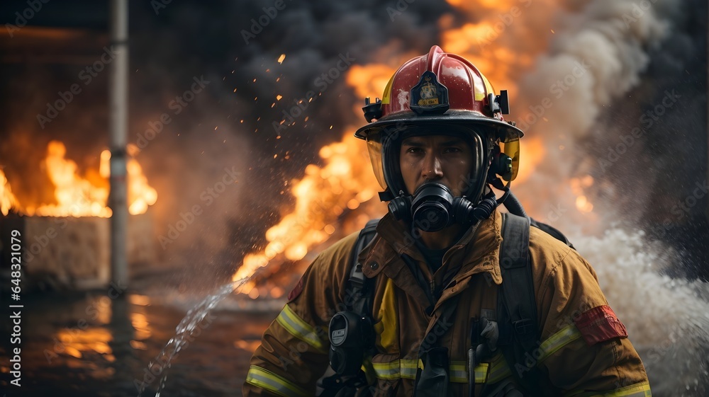 firefighters in action firefighters in action