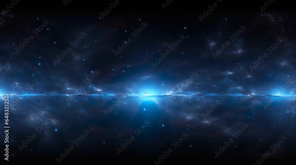 Obraz premium 360 degree equirectangular projection space backgrou