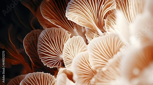 abstract background macro image of mushroom Sajor-ca
