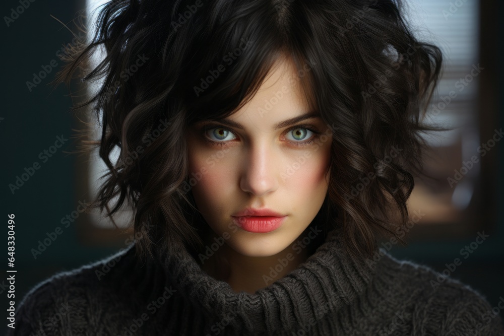怒る女性,Generative AI AI画像 怒る女性,Generative AI AI画像