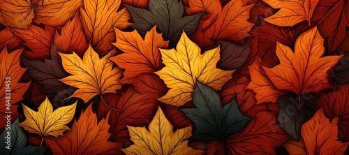 Fall/ Autumn Leaf Backgroun...