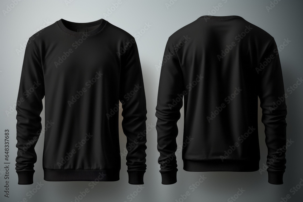 Plain body shirt. Mockup for design. Blank with space for text or print, copy space Plain body shirt. Mockup for design. Blank with space for text or print, copy space