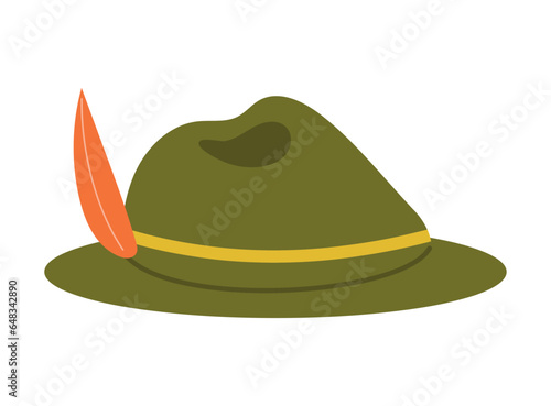 bavarian cap traditional icon