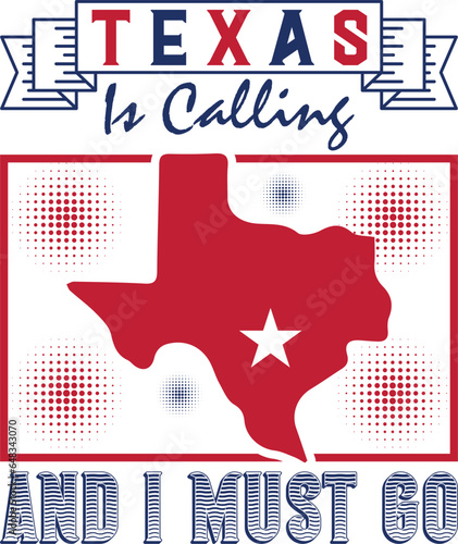 Texas T-shirt Design