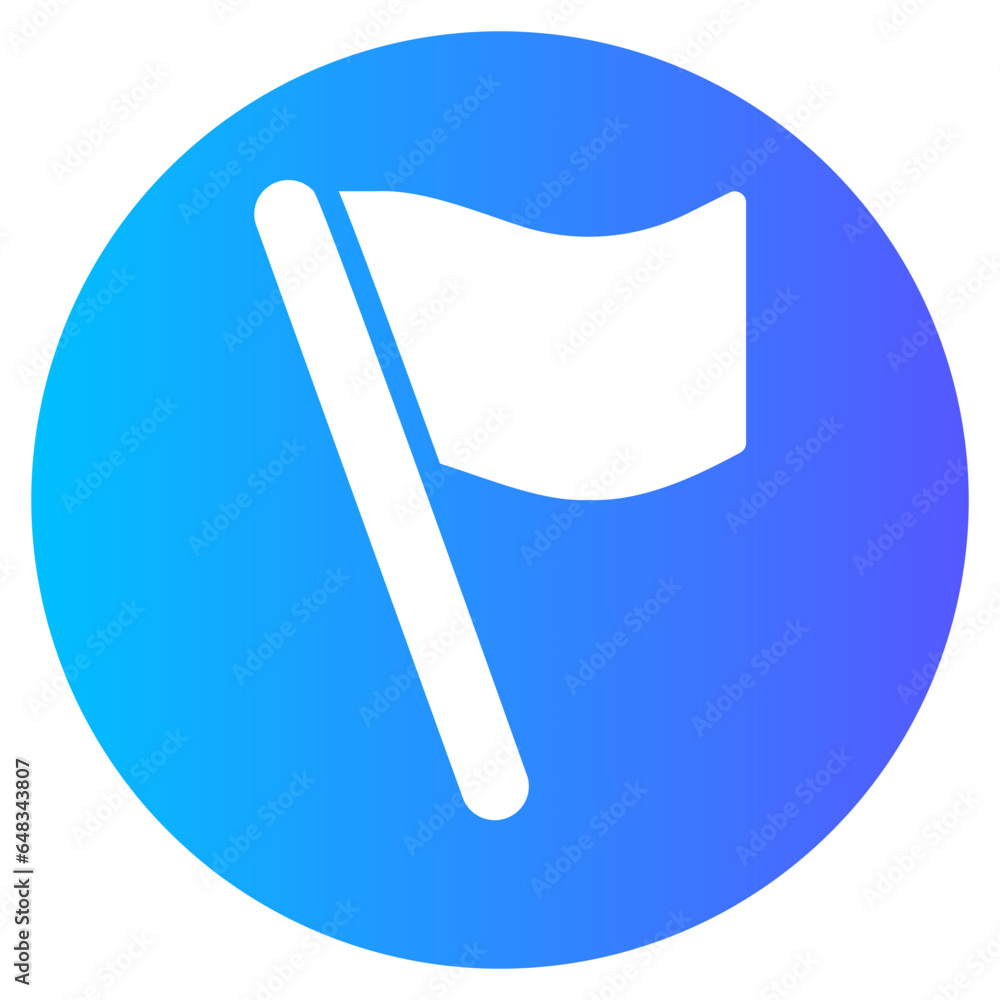 flag gradient icon