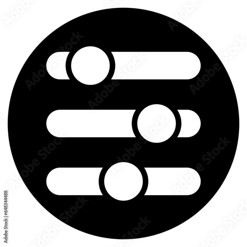 preferences glyph icon