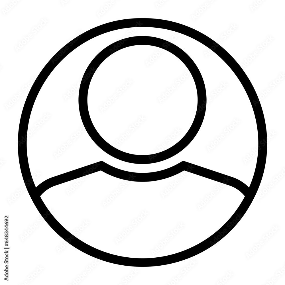 account line icon account line icon