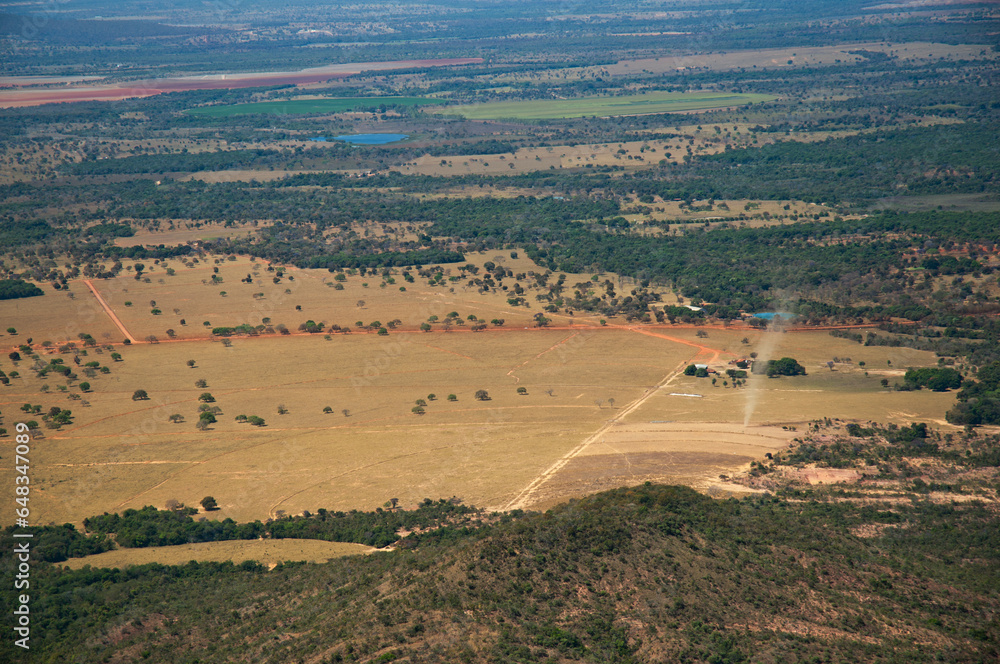 Obraz premium DUST Devil Hang Gliding