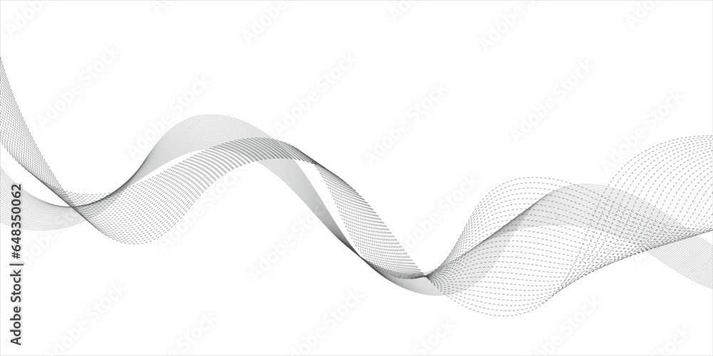 Abstract wave element for design. Digital frequency track equalizer. Stylized line art background. Vector illustration. Wave with lines created using blend tool. Curved wavy line, smooth stripe. Abstract wave element for design. Digital frequency track equalizer. Stylized line art background. Vector illustration. Wave with lines created using blend tool. Curved wavy line, smooth stripe.
