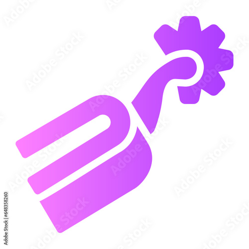 horse spurs Gradient icon
