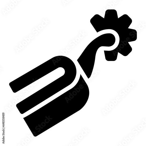 horse spurs Solid icon