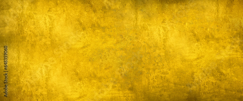 Abstract vintage gold wall concrete background texture