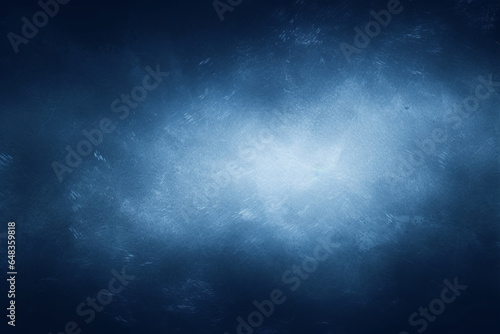 White and blue abstract background design, Generative AI © Kafi