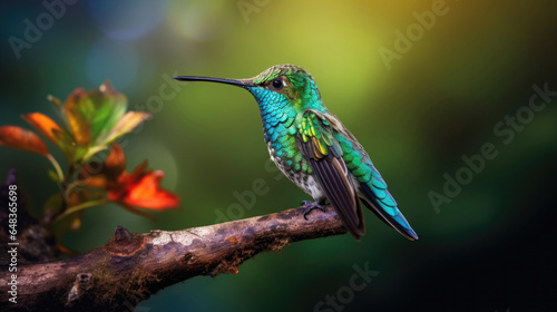 Broad Billed Hummingbird in the wild