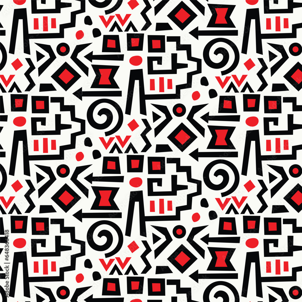 abstract etnic seamless geometric pattern abstract etnic seamless geometric pattern