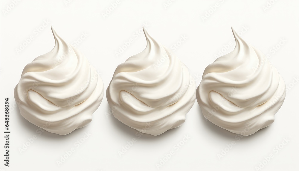 cream with whipped cream