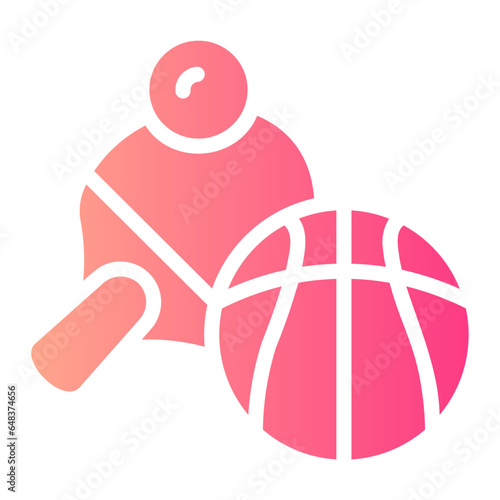 sporting goods Gradient icon