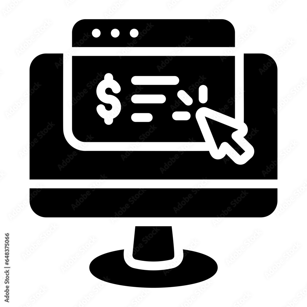 donation platform Solid icon donation platform Solid icon