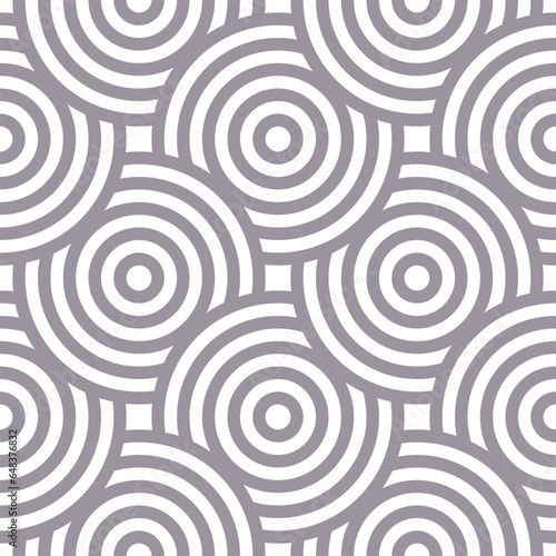 Seamless monochrome pattern. Gray and white color. Suitable for tiles. Scalable and editable vector illustration. Pattern for textiles.