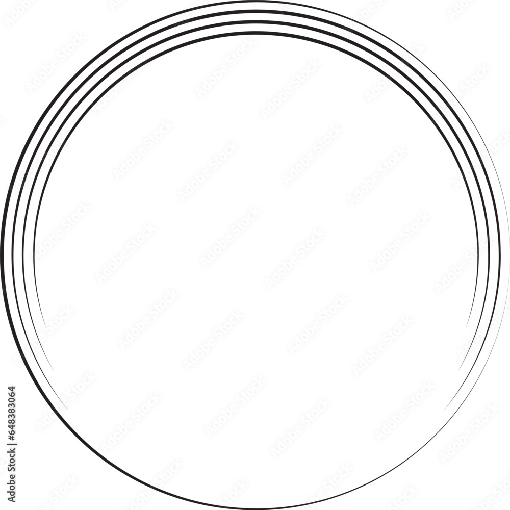 circle frame with line style ellement illustration circle frame with line style ellement illustration