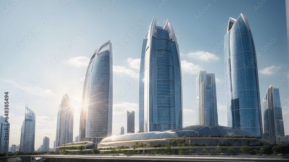 Obraz premium skyscrapers