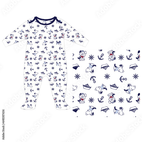 baby bodysuit animals achoer print photo