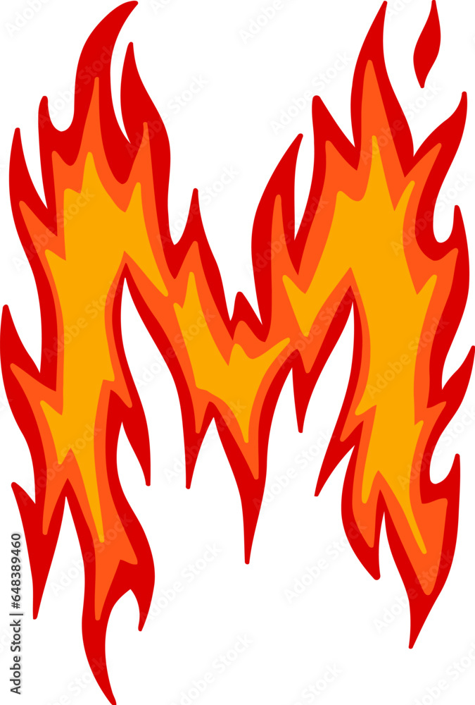 Flame Alphabet Letter M Flame Alphabet Letter M