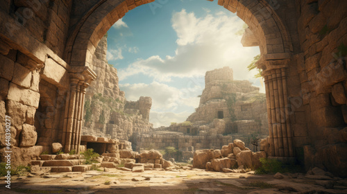 Ancient ruins exploration