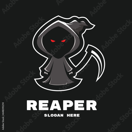 reaper mascot vector