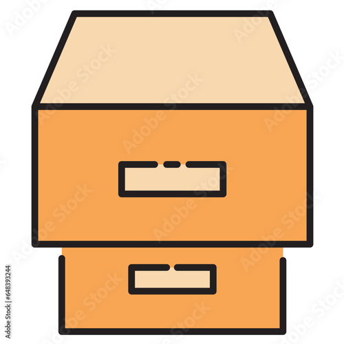 fabric drawer icon