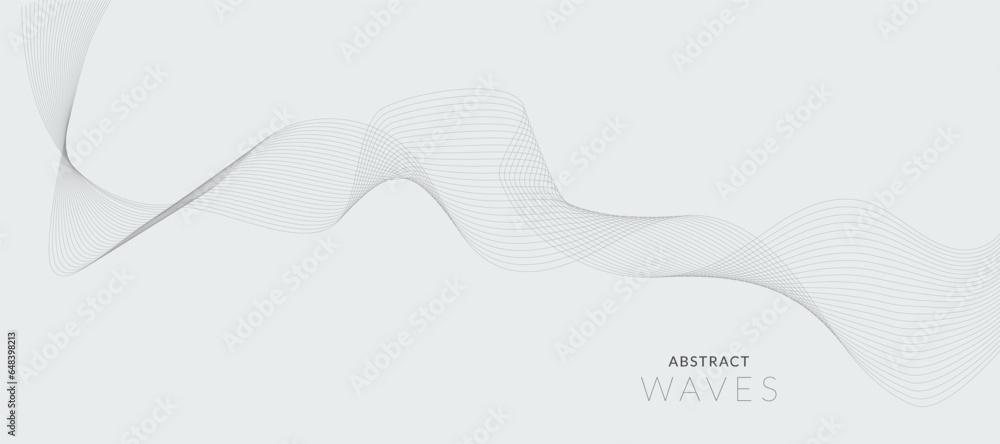 Abstract wave element for design. Digital frequency track equalizer. Stylized line art background. Vector illustration. Wave with lines created using blend tool. Curved wavy line, smooth stripe. Abstract wave element for design. Digital frequency track equalizer. Stylized line art background. Vector illustration. Wave with lines created using blend tool. Curved wavy line, smooth stripe.