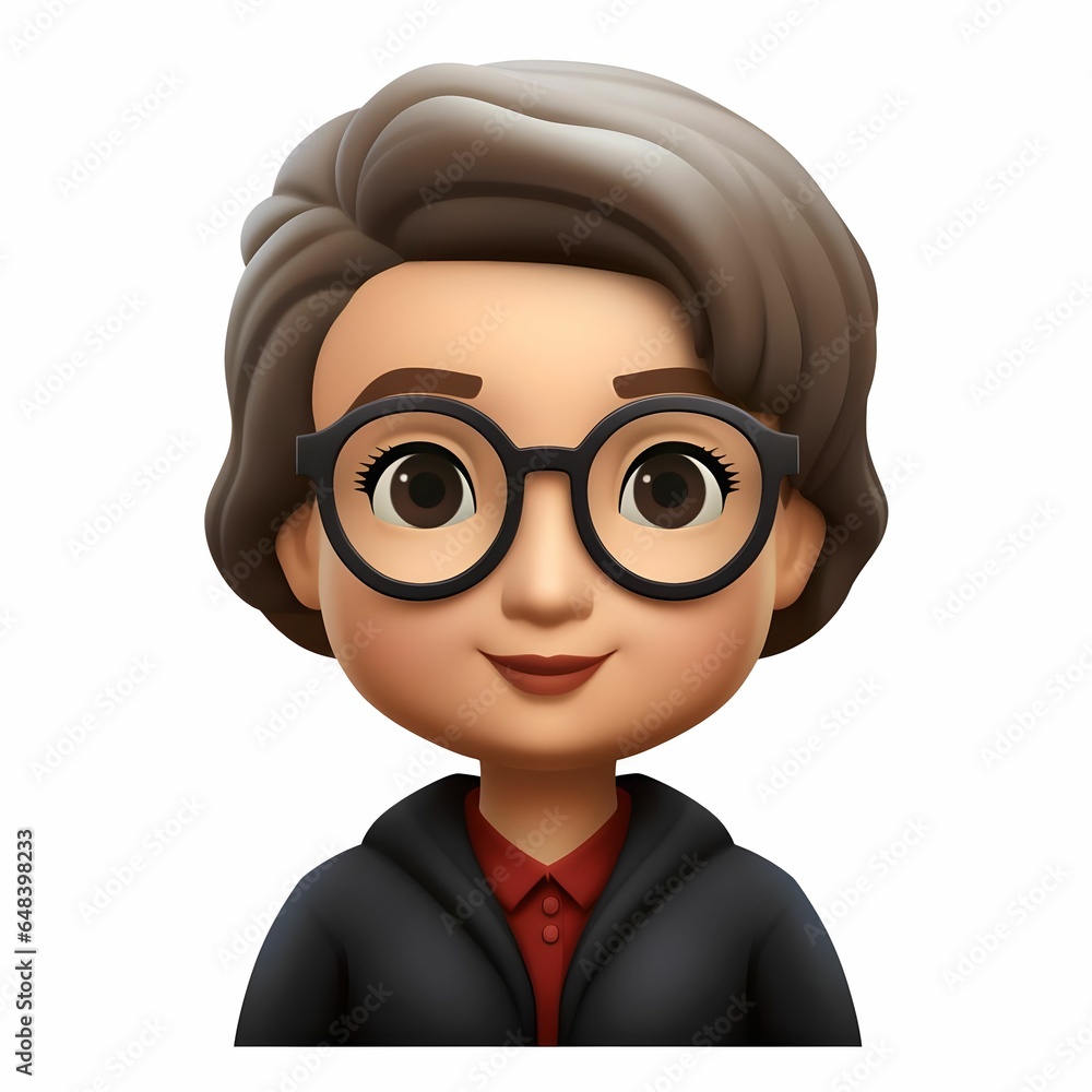 emoji of a librarian  Generative AI