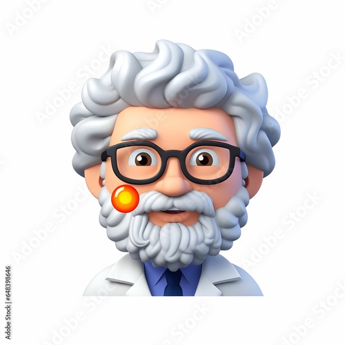 emoji of a scientist Generative AI